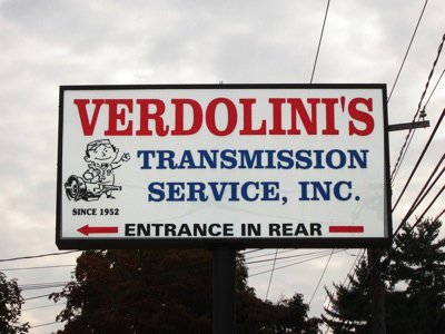Verdolini's Transmission Sign